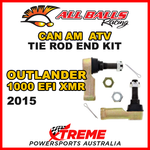 All Balls 51-1034 Can Am Outlander 1000 EFI XMR 2015 Tie Rod End Kit