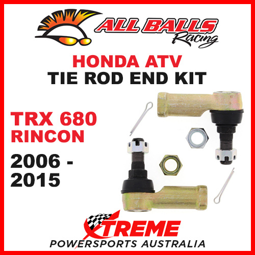 All Balls 51-1053 Honda ATV TRX680 TRX 680 Rincon 2006-2015 Tie Rod End Kit