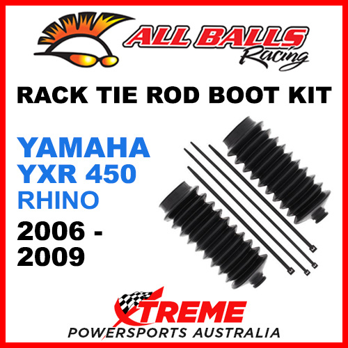All Balls Yamaha YXR450 YXR 450 Rhino 2006-2009 Rack Tie Rod Boot Kit 51-3001