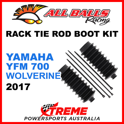 All Balls Yamaha YFM700 Wolverine 2017 Rack Tie Rod Boot Kit 51-3001