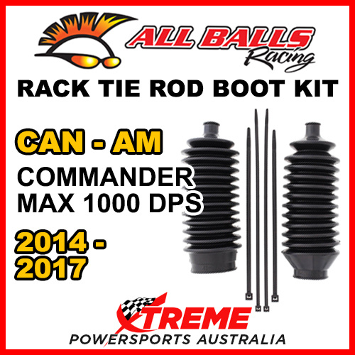 All Balls Can Am Commander MAX 1000 DPS 2014-2017 Rack Tie Rod Boot Kit 51-3002