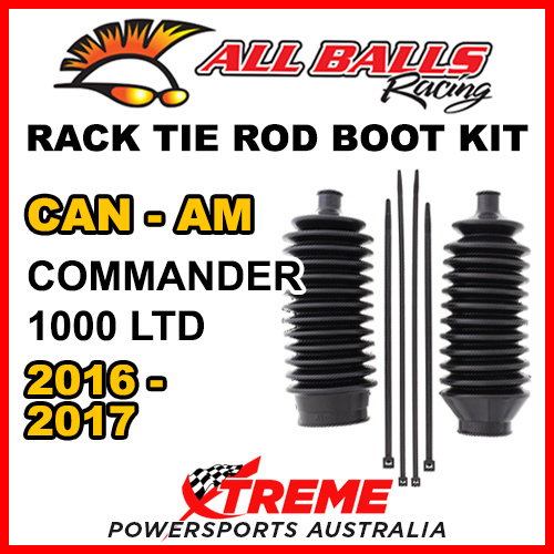 All Balls Can Am Commander 1000 LTD 2016-2017 Rack Tie Rod Boot Kit 51-3002