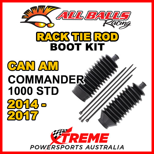 All Balls Can Am Commander 1000 STD 2014-2017 Rack Tie Rod Boot Kit 51-3002