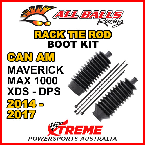 All Balls Can Am Maverick MAX 1000 XDS-DPS 2014-2015 Rack Tie Rod Boot Kit 51-3002