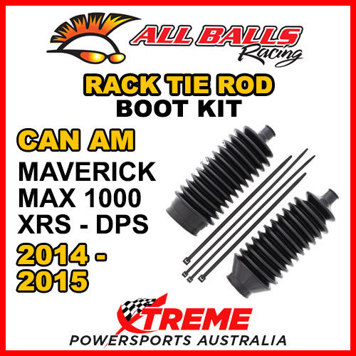 All Balls Can Am Maverick MAX 1000 XRS-DPS 2014-2015 Rack Tie Rod Boot Kit 51-3002