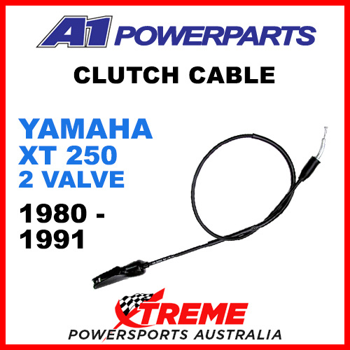 A1 Powerparts Yamaha XT250 XT 250 2 Valve 1980-1991 Clutch Cable 51-3Y0-20