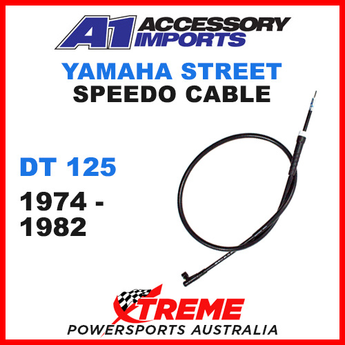 A1 Powerparts Yamaha DT125 DT 125 1974-1982 Speedo Cable 51-5Y1-50
