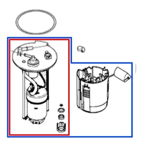 Bronco Fuel Pump for Kawasaki MULE 4000/4010 (GAS) 2008-2013