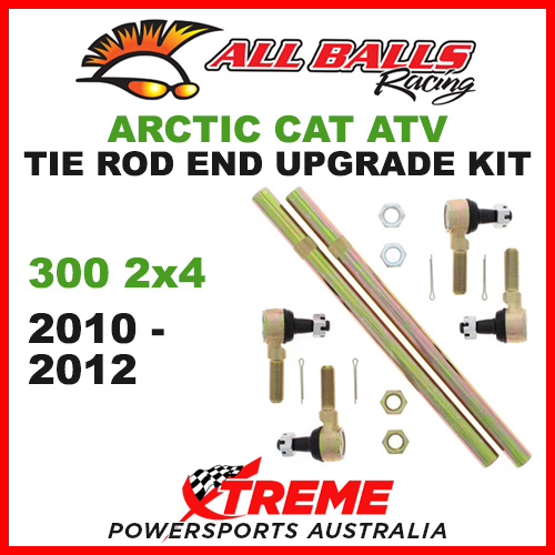 All Balls 52-1002 Arctic Cat 300 2x4 2010-2012 Tie Rod End Upgrade Kit