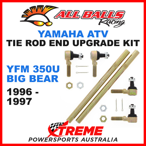 52-1008 Yamaha YFM 350U Big Bear 1996-1997 Tie Rod End Upgrade Kit