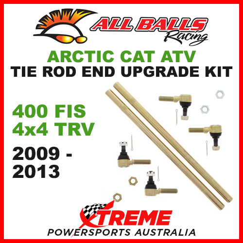 52-1022 Arctic Cat ATV 400 FIS 4X4 TRV 2009-2013 Tie Rod End Upgrade Kit