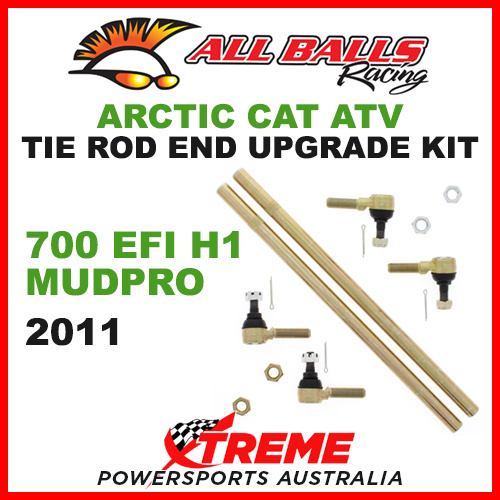 52-1022 Arctic Cat ATV 700 EFI H1 Mudpro 2011 Tie Rod End Upgrade Kit