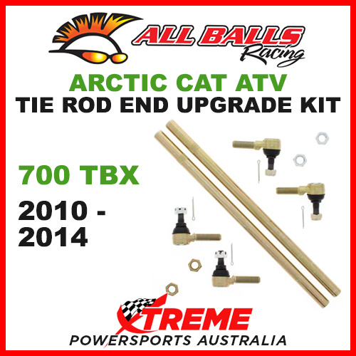 52-1022 Arctic Cat ATV 700 TBX 2010-2014 Tie Rod End Upgrade Kit