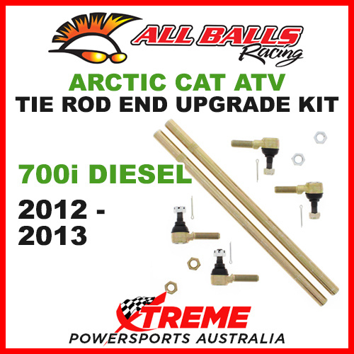 52-1022 Arctic Cat ATV 700i EFI Mudpro 2012-2013 Tie Rod End Upgrade Kit