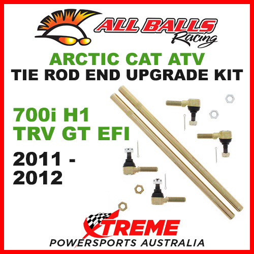 52-1022 Arctic Cat ATV 700i H1 TRV GT EFI 2011-2012 Tie Rod End Upgrade Kit