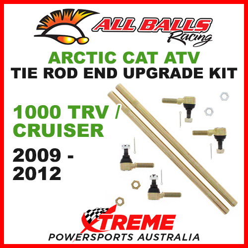 52-1022 Arctic Cat ATV 1000 TRV Cruiser 2009-2012 Tie Rod End Upgrade Kit