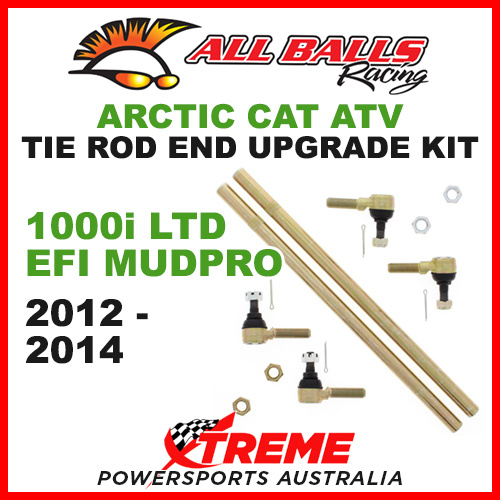 52-1022 Arctic Cat ATV 1000i LTD EFI Mudpro 2012-2014 Tie Rod End Upgrade Kit
