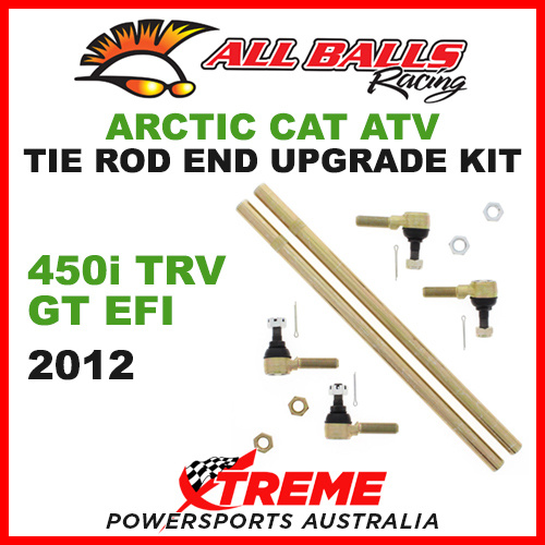 All Balls 52-1022 Arctic Cat 450i TRV GT EFI 2012 ATV Tie Rod End Upgrade Kit