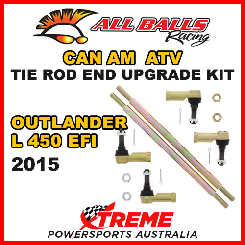 52-1025 Can Am Outlander L 450 EFI 2015 Tie Rod End Upgrade Kit