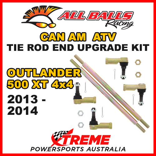 52-1025 Can Am Outlander 500 XT 4x4 2013-2014 Tie Rod End Upgrade Kit