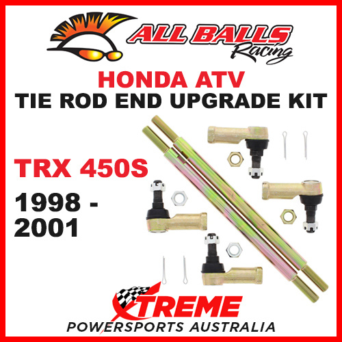 28-1029 Honda ATV TRX 450S 1998-2001 Tie Rod End Upgrade Kit
