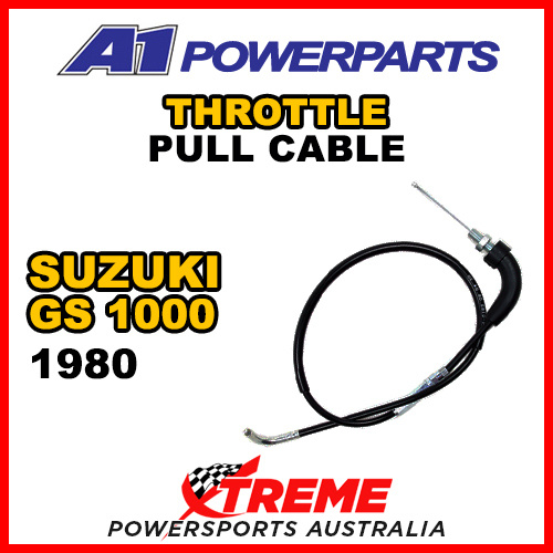 A1 Powerparts For Suzuki GS1000 GS 1000 1980 Throttle Pull Cable 52-452-10