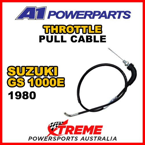 A1 Powerparts For Suzuki GS 1000E 1980 Throttle Pull Cable 52-452-10
