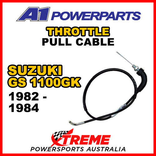 A1 Powerparts For Suzuki GS1100GK 1982-1984 Throttle Pull Cable 52-452-10