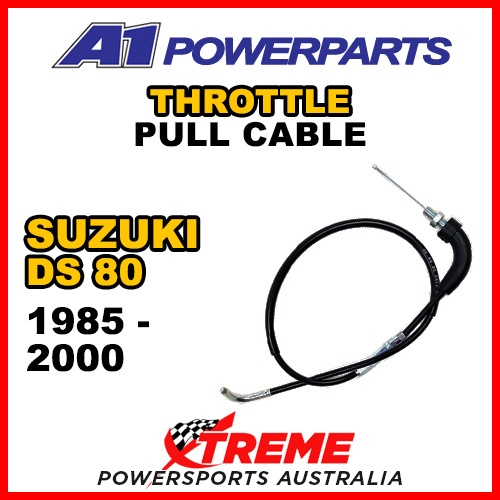 A1 Powerparts For Suzuki DS80 DS 80 1985-2000 Throttle Pull Cable 52-46X-10