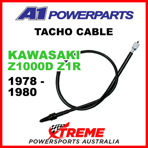 A1 Powerparts Kawasaki Z1000D Z1R  1978-1980 Tacho Cable 53-008-60