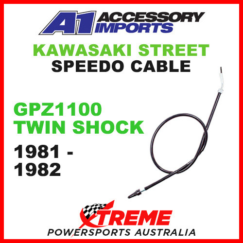 A1 Powerparts Kawasaki GPZ1100 Twin Shock 1981-1982 Speedo Cable 53-048-50