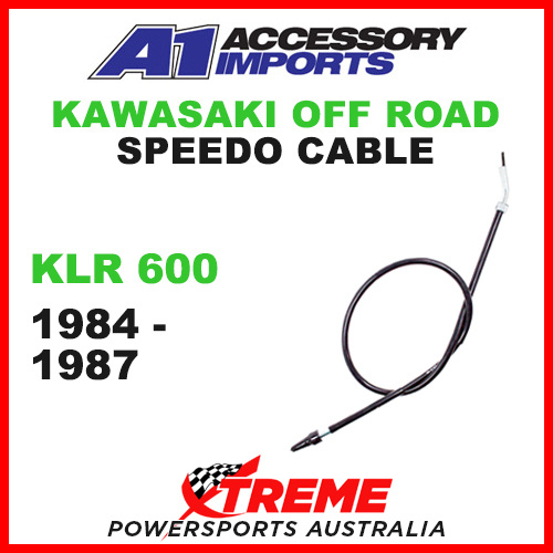 A1 Powerparts Kawasaki KLR600 KLR 600 1984-1987 Speedo Cable 53-048-50