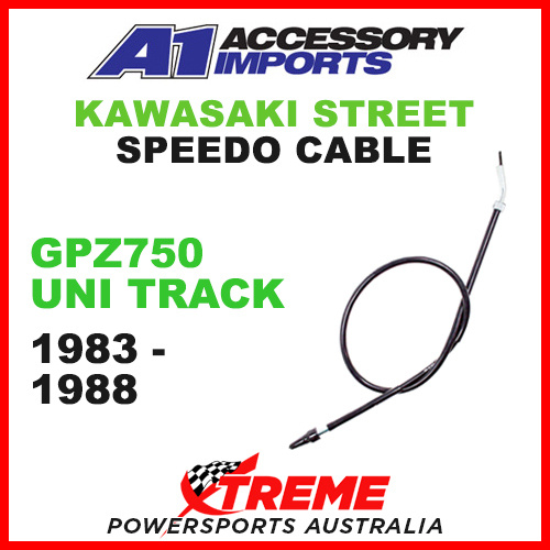 A1 Powerparts Kawasaki GPZ750 UniTrack 1983-1988 Speedo Cable 53-048-50