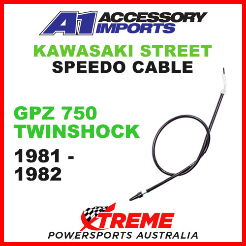 A1 Powerparts Kawasaki GPZ750 Twin Shock 1981-1982 Speedo Cable 53-048-50