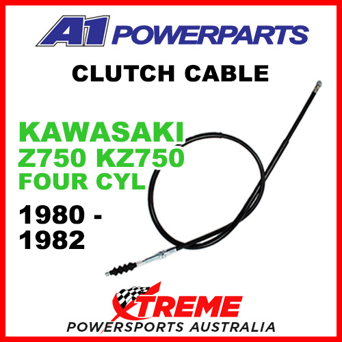 A1 Powerparts Kawasaki Z750 KZ750 4 Cylinder 1980-1982 Clutch Cable 53-087-20