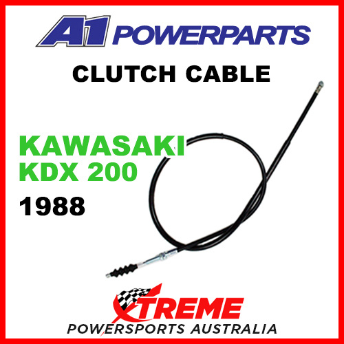 A1 Powerparts Kawasaki KDX200 KDX 200 1988 Clutch Cable 53-165-20