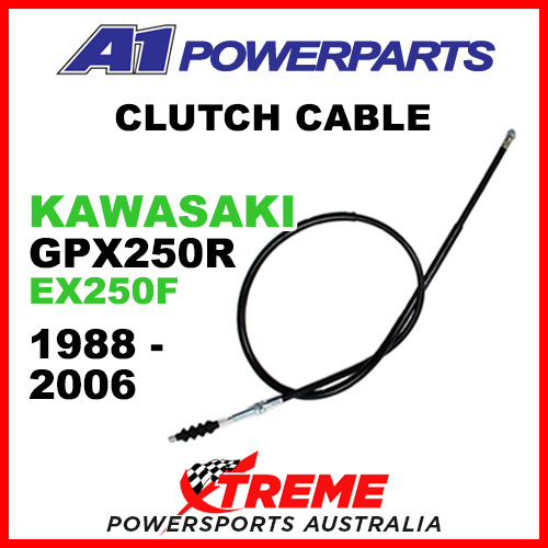 A1 Powerparts Kawasaki GPX250R EX250F 1988-2006 Clutch Cable 53-191-20