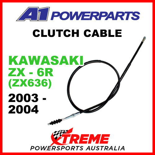 A1 Powerparts Kawasaki ZX-6R ZX636 2003-2004 Clutch Cable 53-407-20