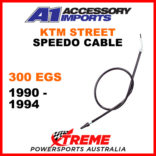A1 Powerparts KTM 300 EGS 300EGS 1990-1994 Speedo Cable 54-033-50