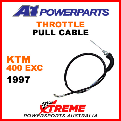 A1 Powerparts KTM 400EXC 400 EXC 1997 Throttle Pull Cable 54-035-10