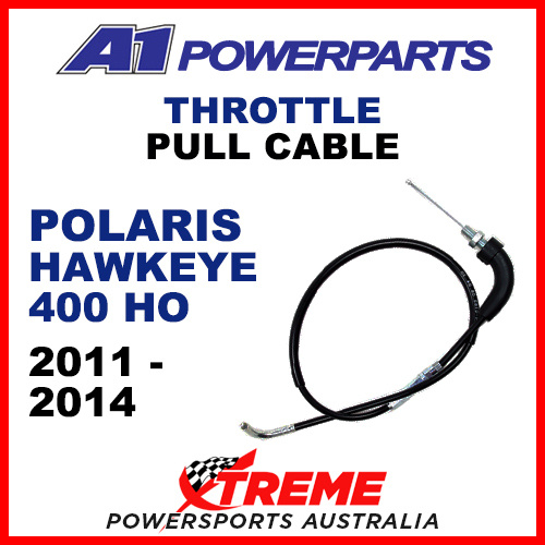 A1 Powerparts Polaris Hawkeye 400 HO 2011-2014 Throttle Pull Cable 54-090-10