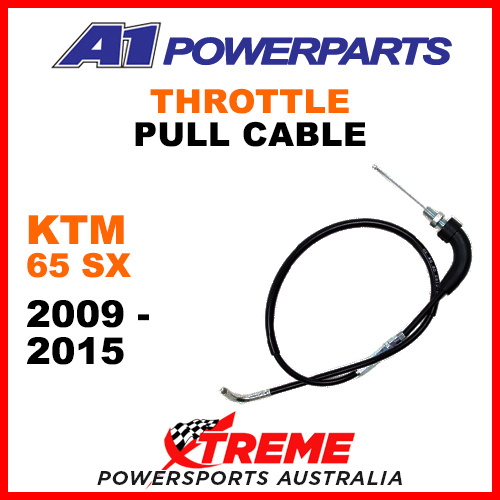 A1 Powerparts KTM 65SX 65 SX 2009-2015 Throttle Pull Cable 54-136-10