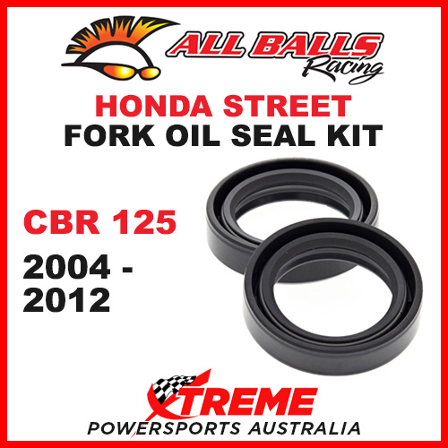 All Balls 55-104 Honda CBR125 CBR 125 2004-2012 Fork Oil Seal Kit 31x43x10