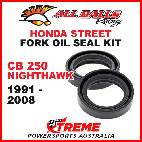 All Balls 55-104 Honda CB 250 Nighthawk 1991-2008 Fork Oil Seal Kit 31x43x10