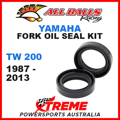 All Balls 55-106 Yamaha TW200 TW 200 1987-2013 Fork Oil Seal Kit 33x45x10.5