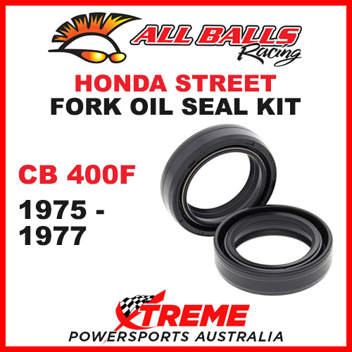 All Balls 55-107 Honda CB400F CB 400F 1975-1977 Fork Oil Seal Kit 33x46x11