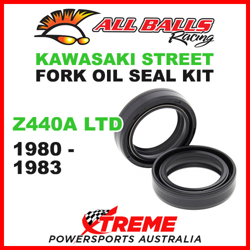 All Balls 55-107 Kawasaki Z440A Z 440A LTD 1980-1983 Fork Oil Seal Kit 33x46x11