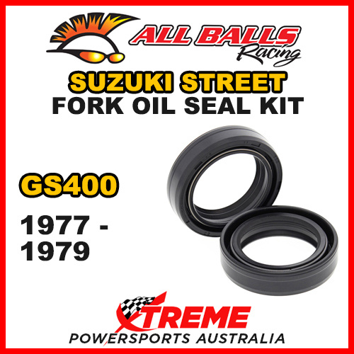 All Balls 55-107 For Suzuki GS400 GS 400 1977-1979 Fork Oil Seal Kit 33x46x11