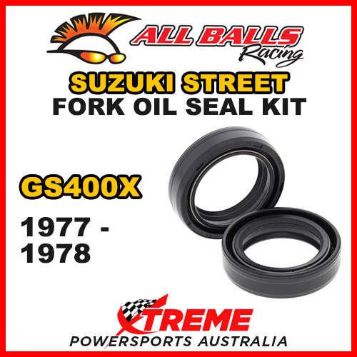 All Balls 55-107 For Suzuki GS400X GS 400X 1977-1978 Fork Oil Seal Kit 33x46x11