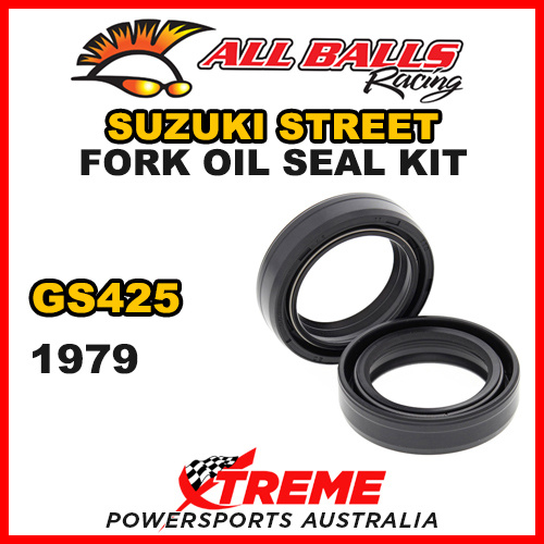 All Balls 55-107 For Suzuki GS425 GS 425 1979 Fork Oil Seal Kit 33x46x11